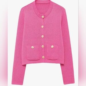 Cardigan Knitted Sweater S. Small